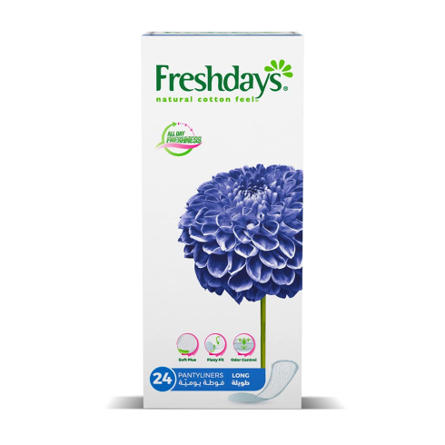 FRESHDAYS LONG 24 PANTYLINERS