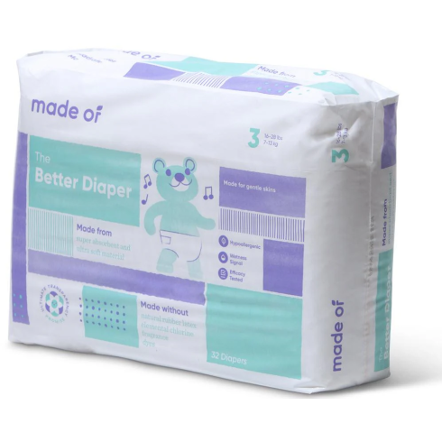 MADE OF The Better Baby Diaper No. 3 (M, 7-13kg)