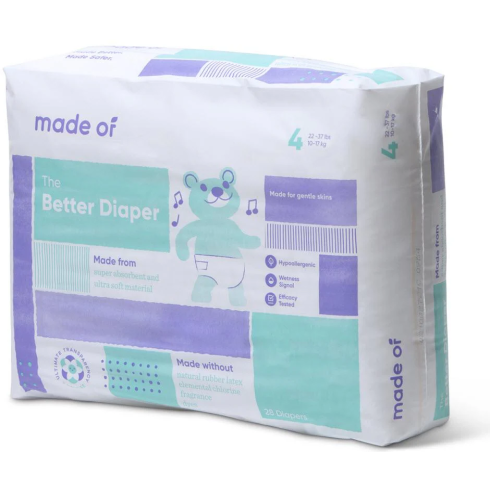 MADE OF The Better Baby Diaper No. 4 (L, 10-17kg)