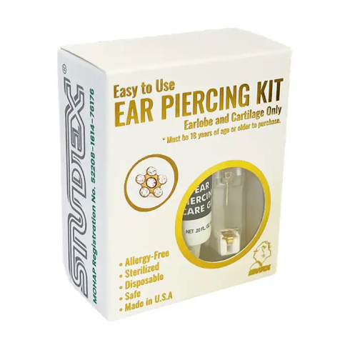 Studex Gold Plated Self Ear Piercing Kit