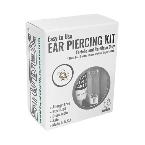 Studex Stainless Steel Self Ear Piercing Kit