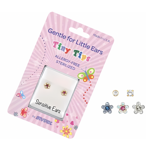 Studex Tiny Tips Stainless Steel Ear Studs