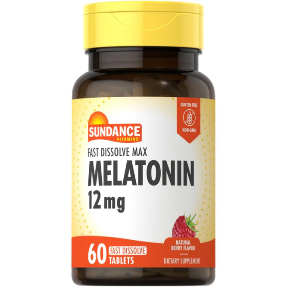 Sundance Melatonin 12Mg Fdt 60 Tab