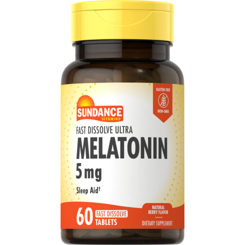 Sundance Melatonin 5mg, 60 Pieces