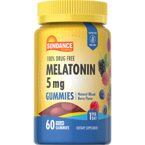 Sundance Melatonin 5mg Gummies, 60 Pieces