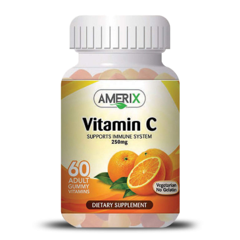 Amerix Vitamin C Gummies (250mg, 60 pcs)